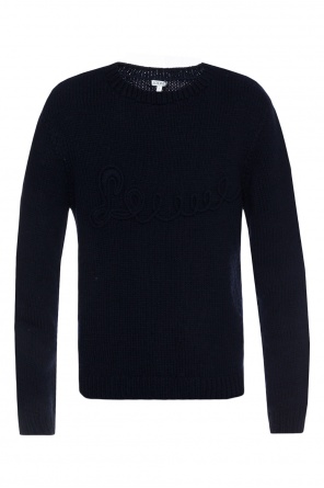 Braided sweater with logo, zdjęcie 1 Braided sweater with logo od Loewe